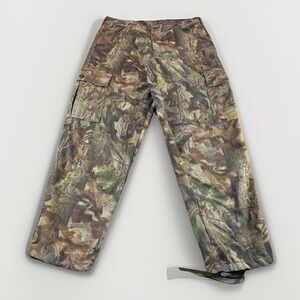 Vintage Spartan Cargo Camo Pants Mens XL Made in USA Hunting Advantage Timber